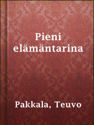 cover image of Pieni elämäntarina